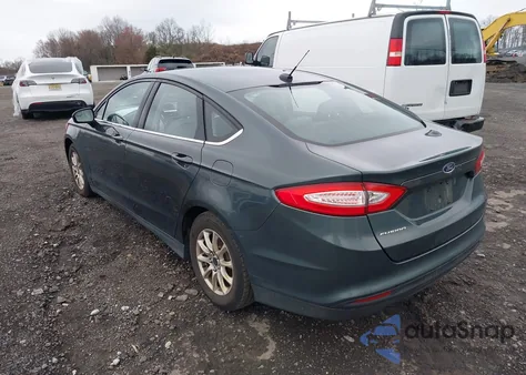 2015 Ford Fusion S из США, поврежденный, VIN 3FA6P0G72FR255496